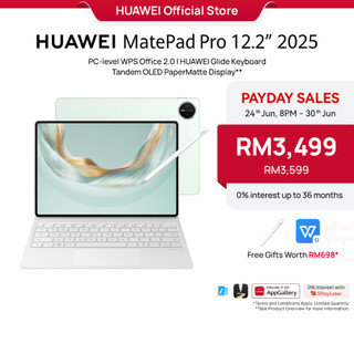 HUAWEI MatePad Pro Tablet With Keyboard (12GB + 512GB/12.2")