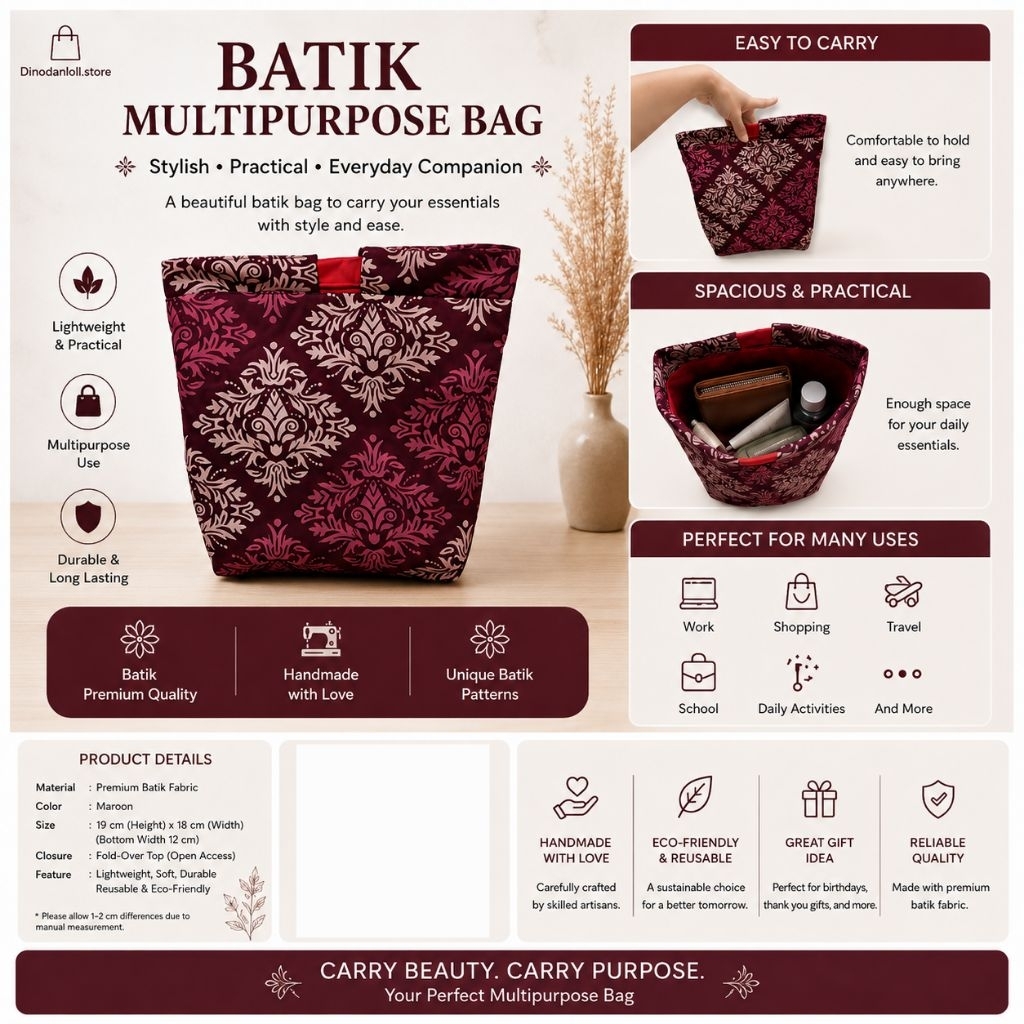 [DDD] BATIK HANDCRRY BAG_HANDMADE