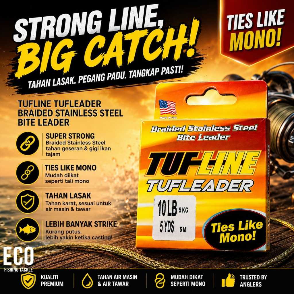 TUFLINE TUF LEADER LEADER FISHING LEADER