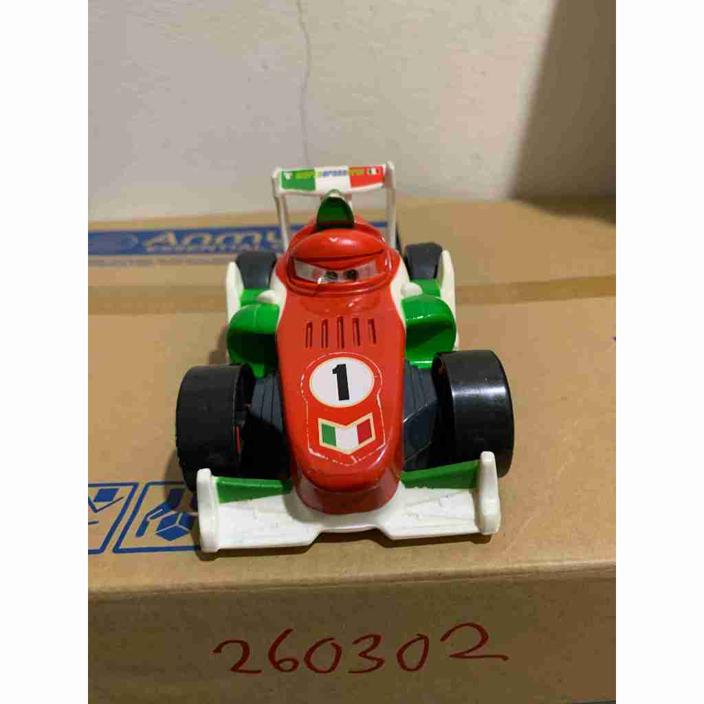 Preloved Mattel Disney CARS Francesco Bernoulli ทํางานอิเล็กทรอนิกส์