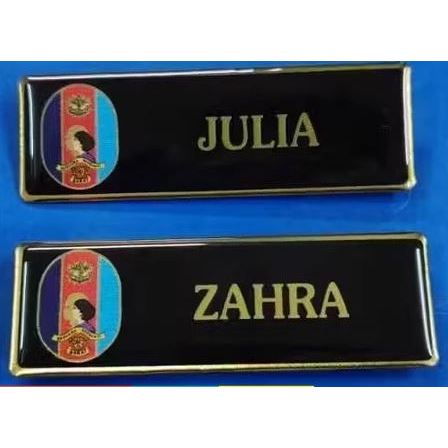 NAME TAG BRU NAME TAG BAKET PIK TUDM NAME TAG GOOD QULIATY