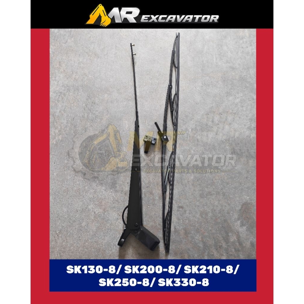 Kobelco SK SK130 SK200-8 SK210-8 SK250-8 SK330-8 ใบปัดน้ําฝนรถขุด