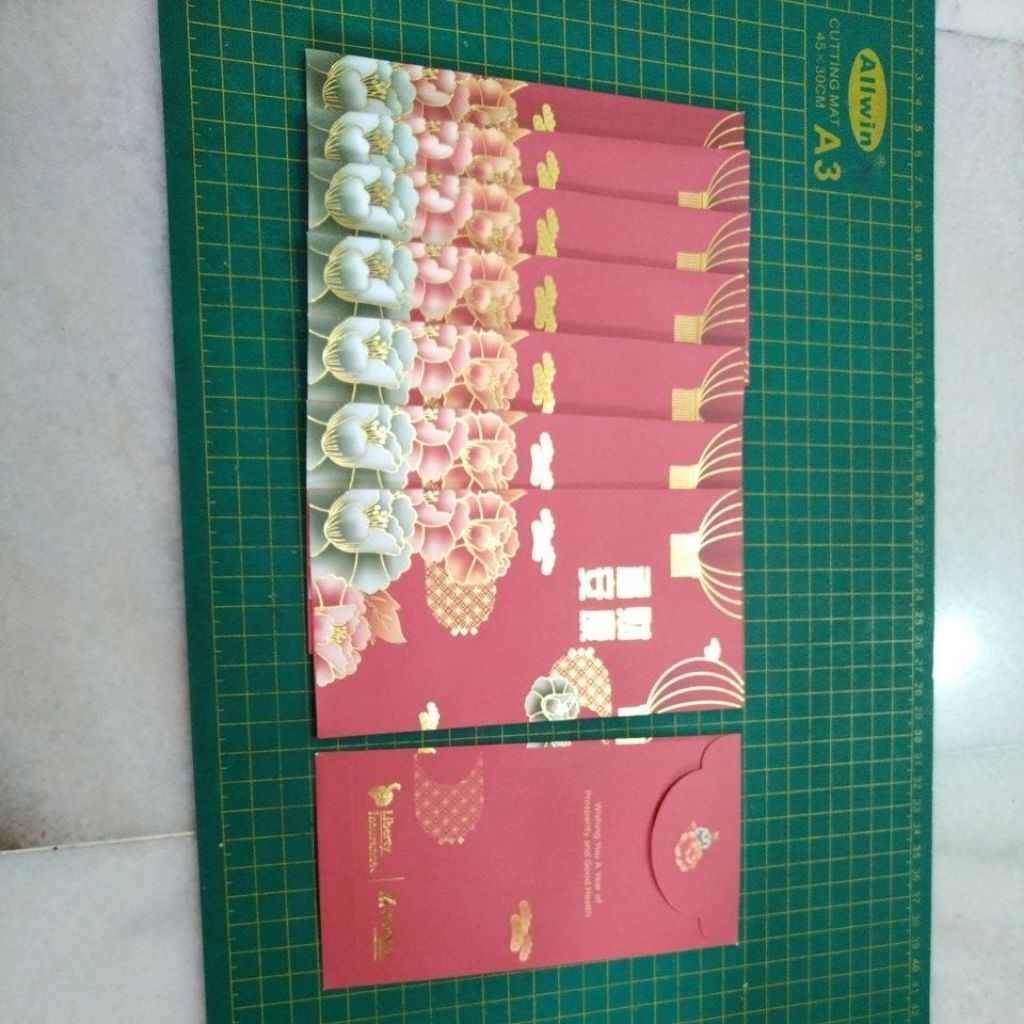 Liberty Ang pow ซองแดง 8 ชิ้น