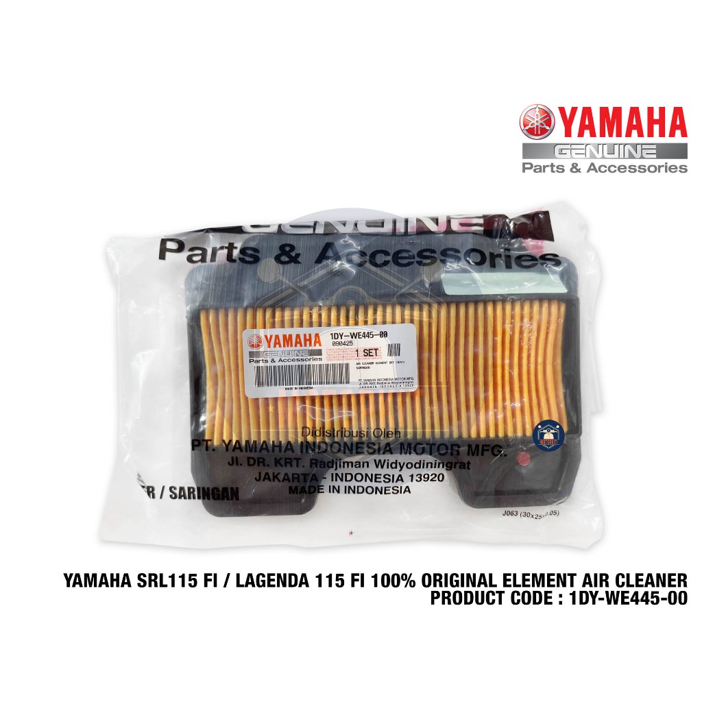 YAMAHA SRL115 FI LAGENDA 115 FI AIR FILTER PENAPIS UDARA 1DY-WE445-00