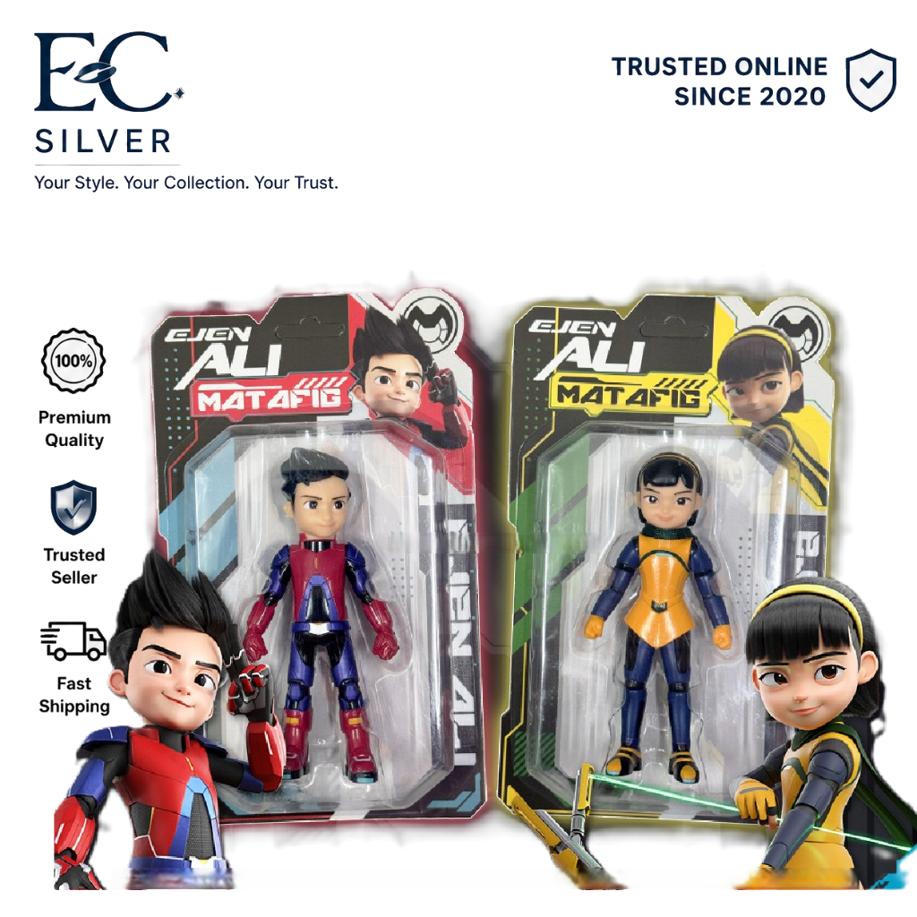 Ejen Ali MATAFIG Ejen Ali Figures / Ejen Alicia Figures / แอ็คชั่นฟิกเกอร์