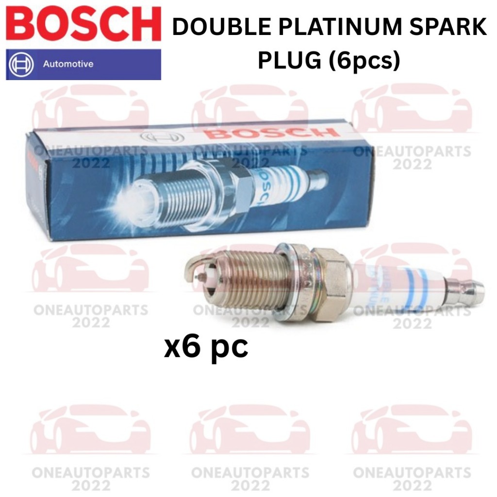 BOSCH DOUBLE PLATINUM SPARK PLUG AUDI Q7 (4LB) 3.0 V6 TFSI VW TOUAREG (7P5) 3.0V6 TSI PORSCHE CAYNE 
