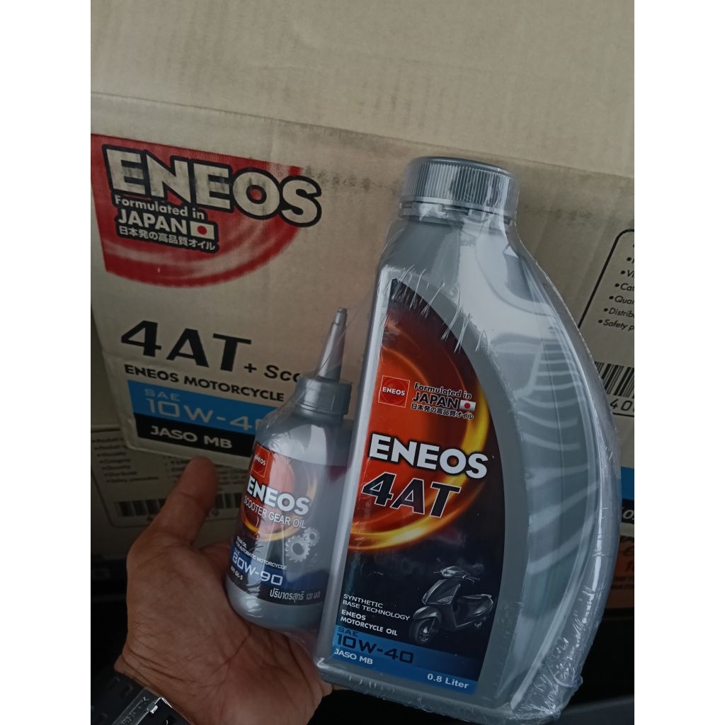 10w-40 ENEOS 4AT Jaso MB กึ่งสังเคราะห์