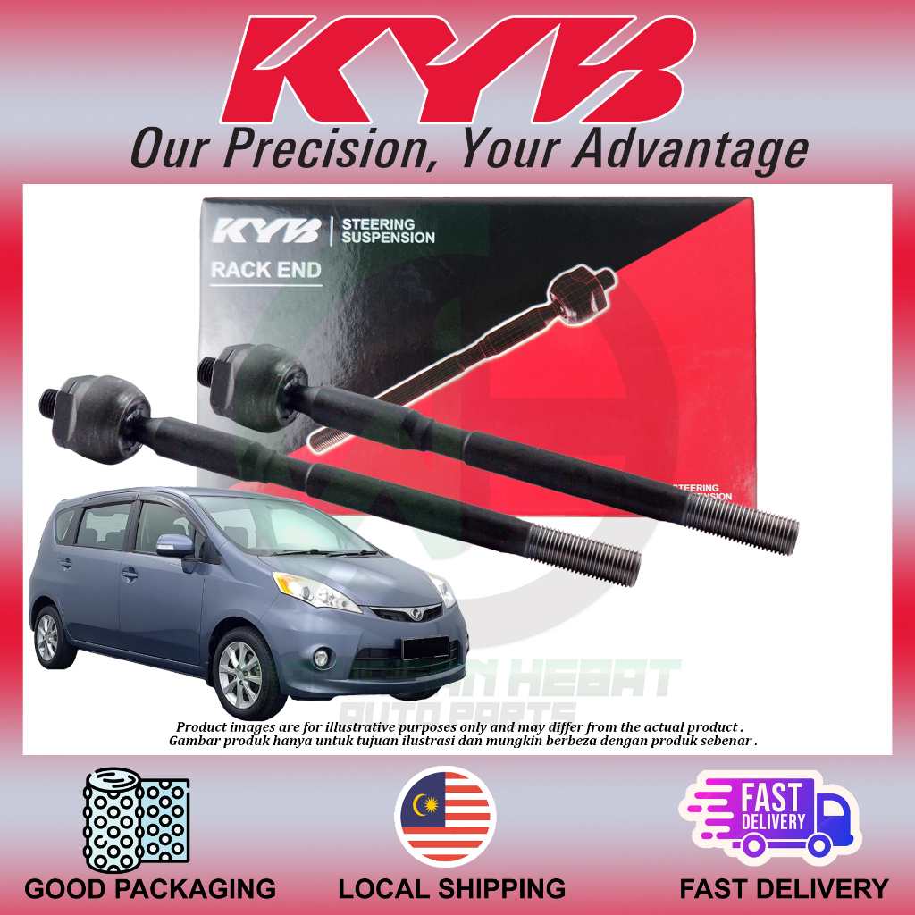 Perodua Alza Rack End พวงมาลัยหัวบอล Heavy Duty Kayaba KYB 2009-2021