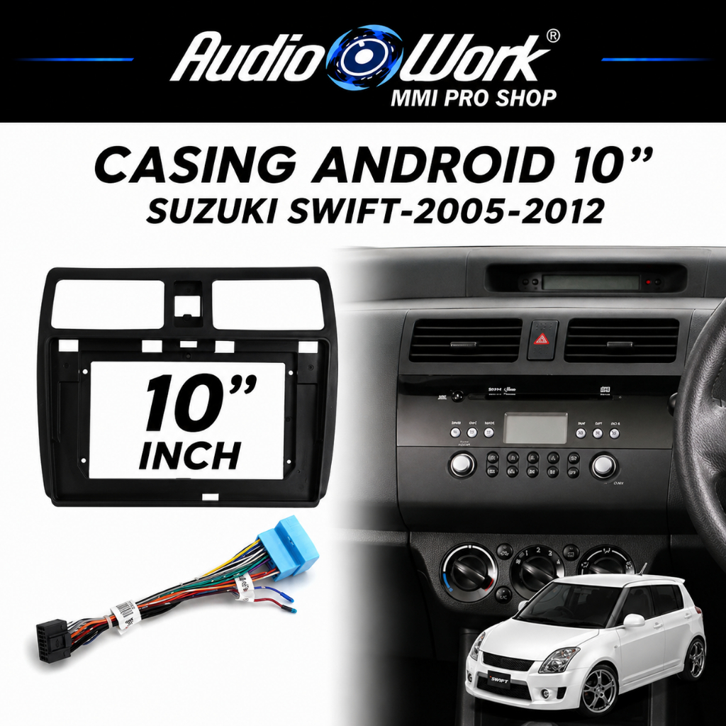 Suzuki Swift 2005-2012 10 นิ้ว SU-045T สําหรับปลอกเครื่องเล่น Android