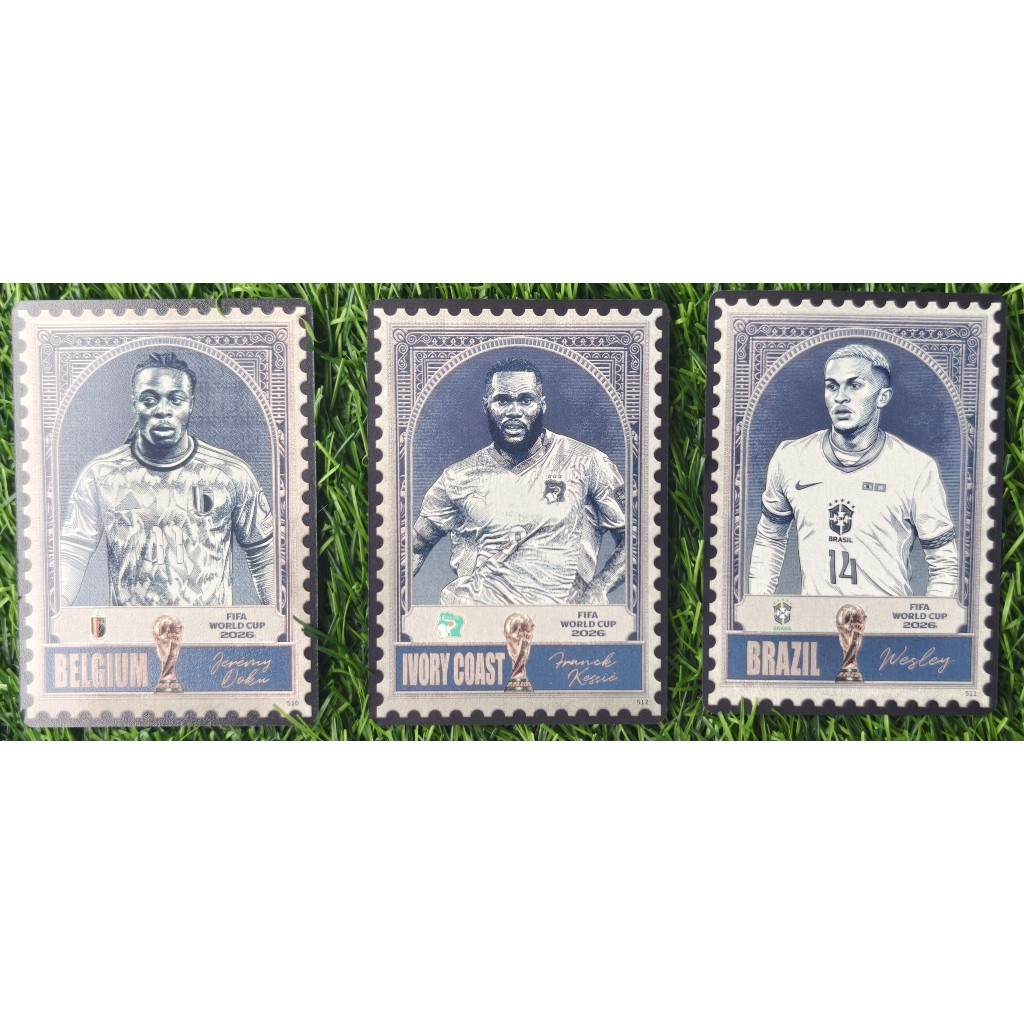 KAYOU X PANINI WORLD CUP 2026 FOOTBALL LIMITED EDITION CLASSIC WESLEY KESSIE การ์ด DOKU
