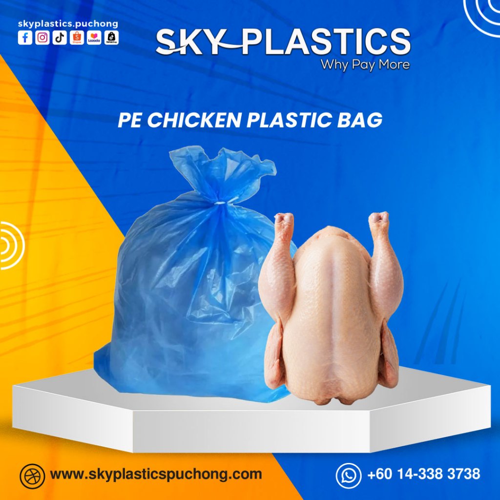 HD Recycle Plastic Bag กระเป๋าไก่พลาสติก Plastik Bungkus Ayam