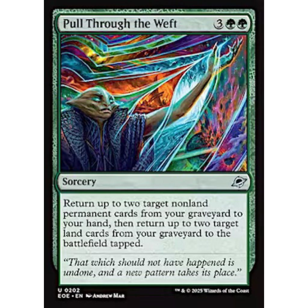[MTG] ดึงผ่าน Weft - EOE
