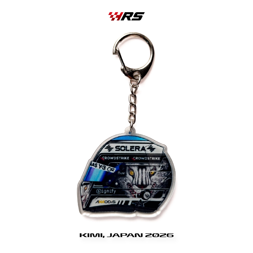 F1 ICONIC HELMET KEYCHAINS