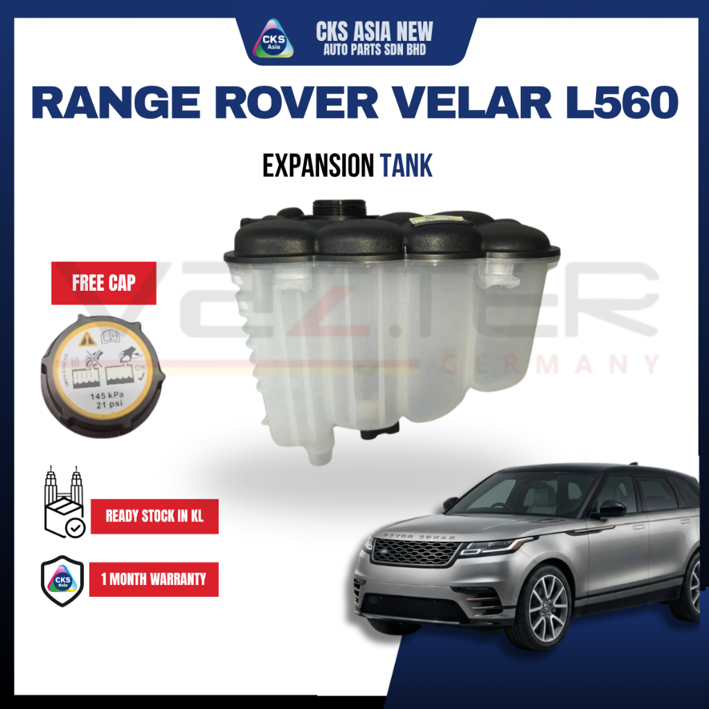 (VAZTER) RANGE ROVER VELAR L560 JAGUAR XF EXPANSION TANK ฟรีหมวก