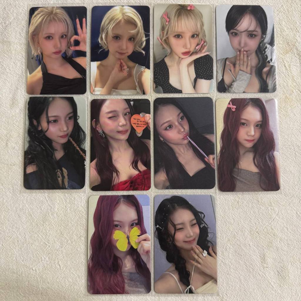 VIVIZ AMontageof 1st Full Album POB Photocard - Eunha SinB Umji AppleMusic MusicPlant Everline ...