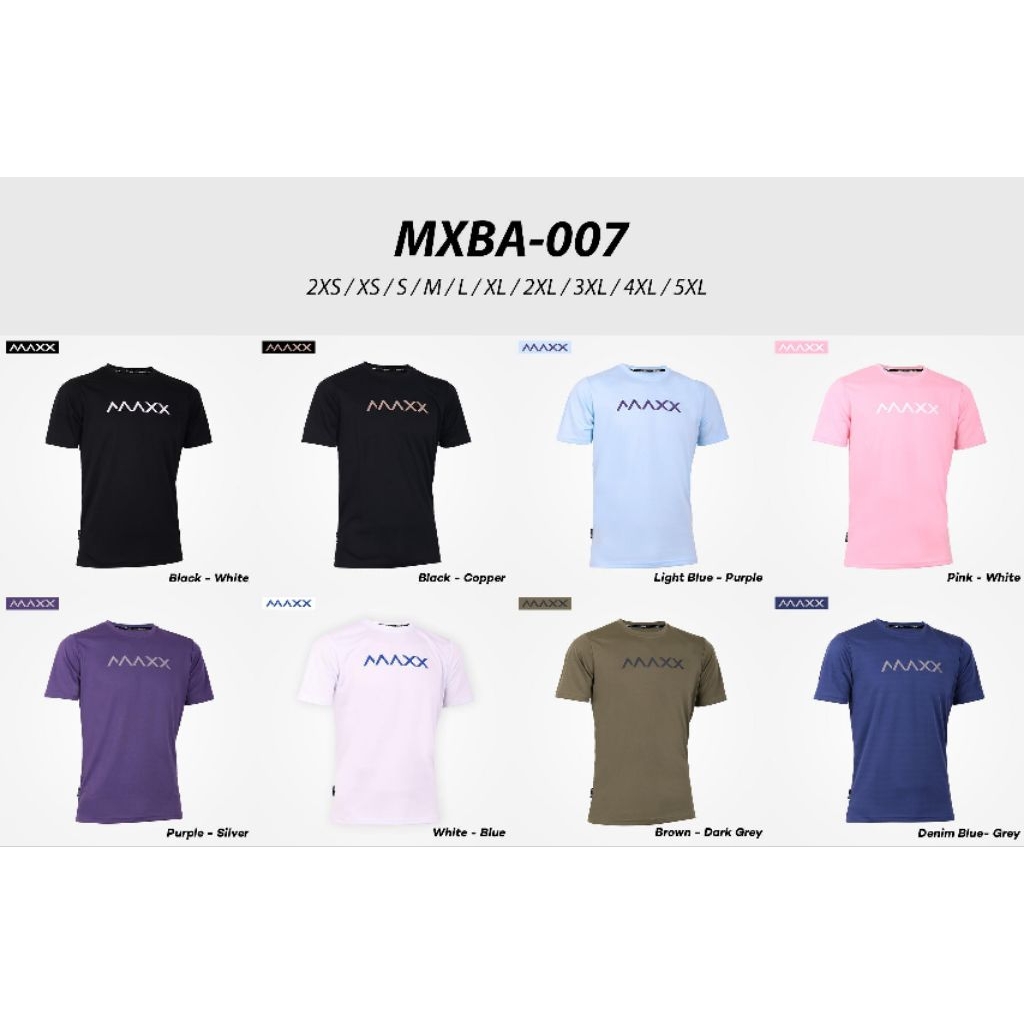 MAXX SHIRT SPORT TEE MXBA-007