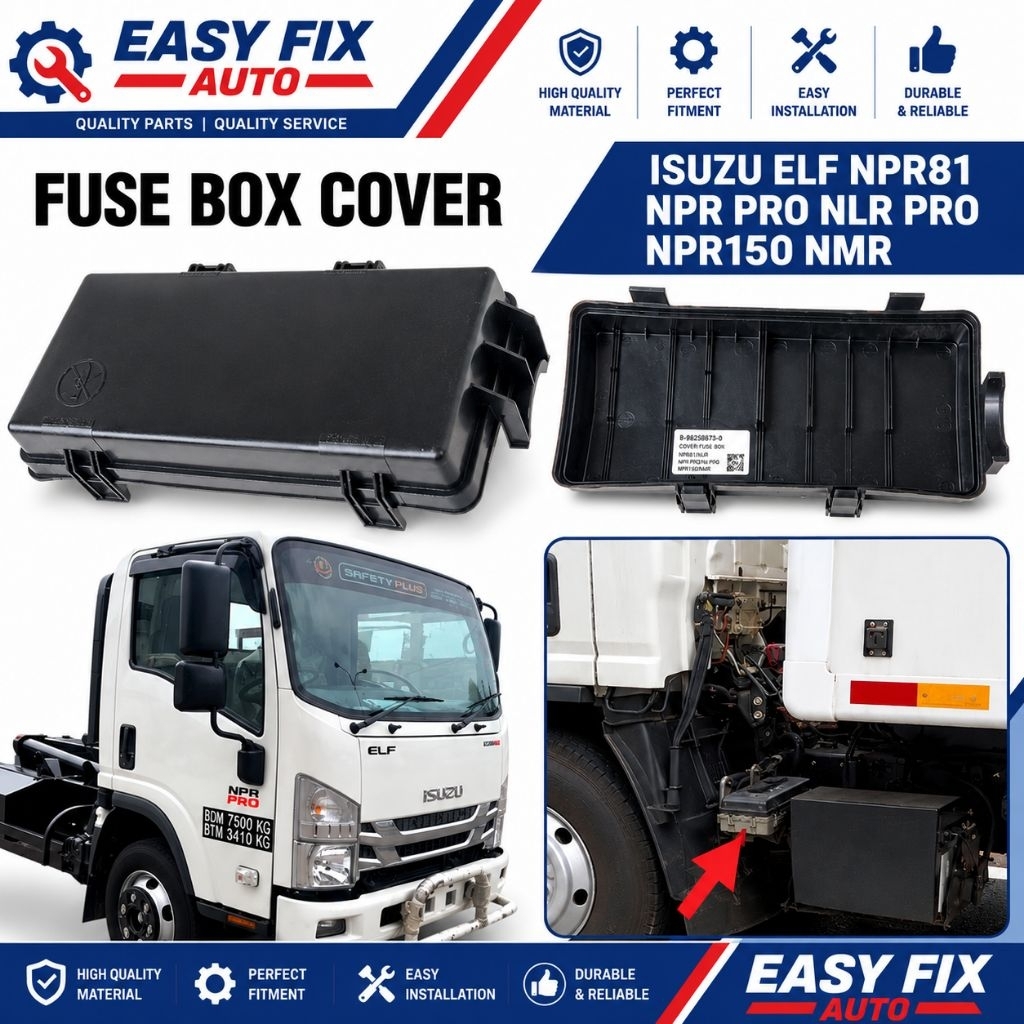 ฝาครอบกล่องฟิวส์ isuzu elf npr pro npr81 frr nlr pro npr150 npr155