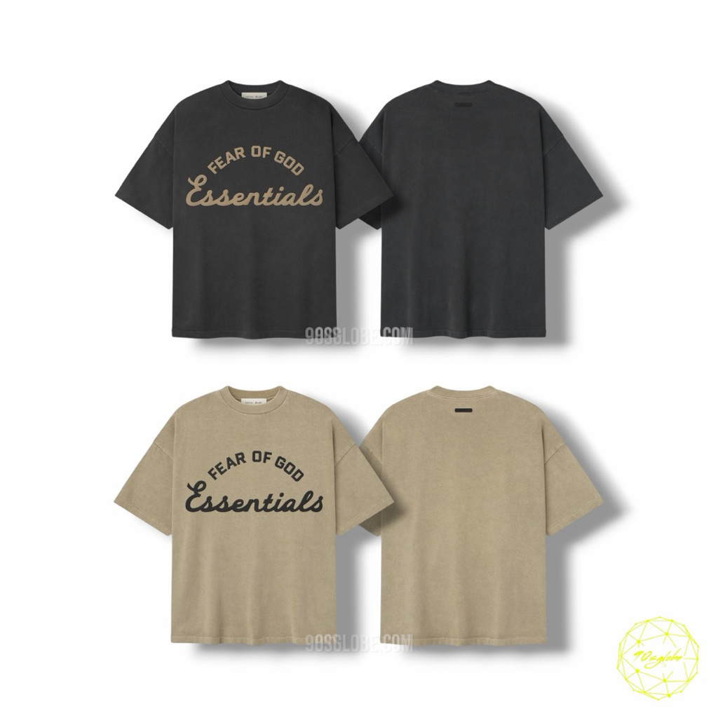 Essentials SS26 Tee 90s Training Short Sleeve Tee Faded Tshirt