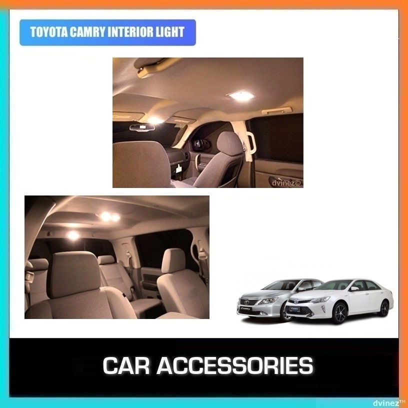 Toyota Camry Hybrid Camry 2.0 GX XV40 XV50 ไฟ LED โดมแผนที่ภายใน