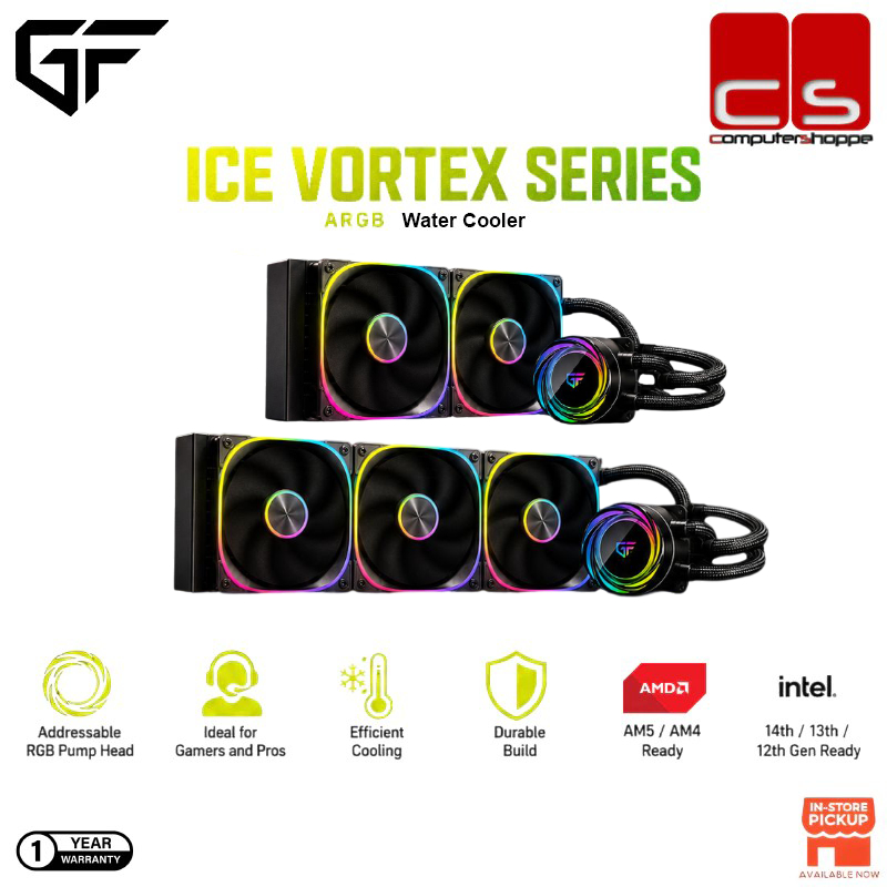 Gaming Freak GF-ARGB240 / GF-ARGB360 AIO คูลเลอร์เหลว