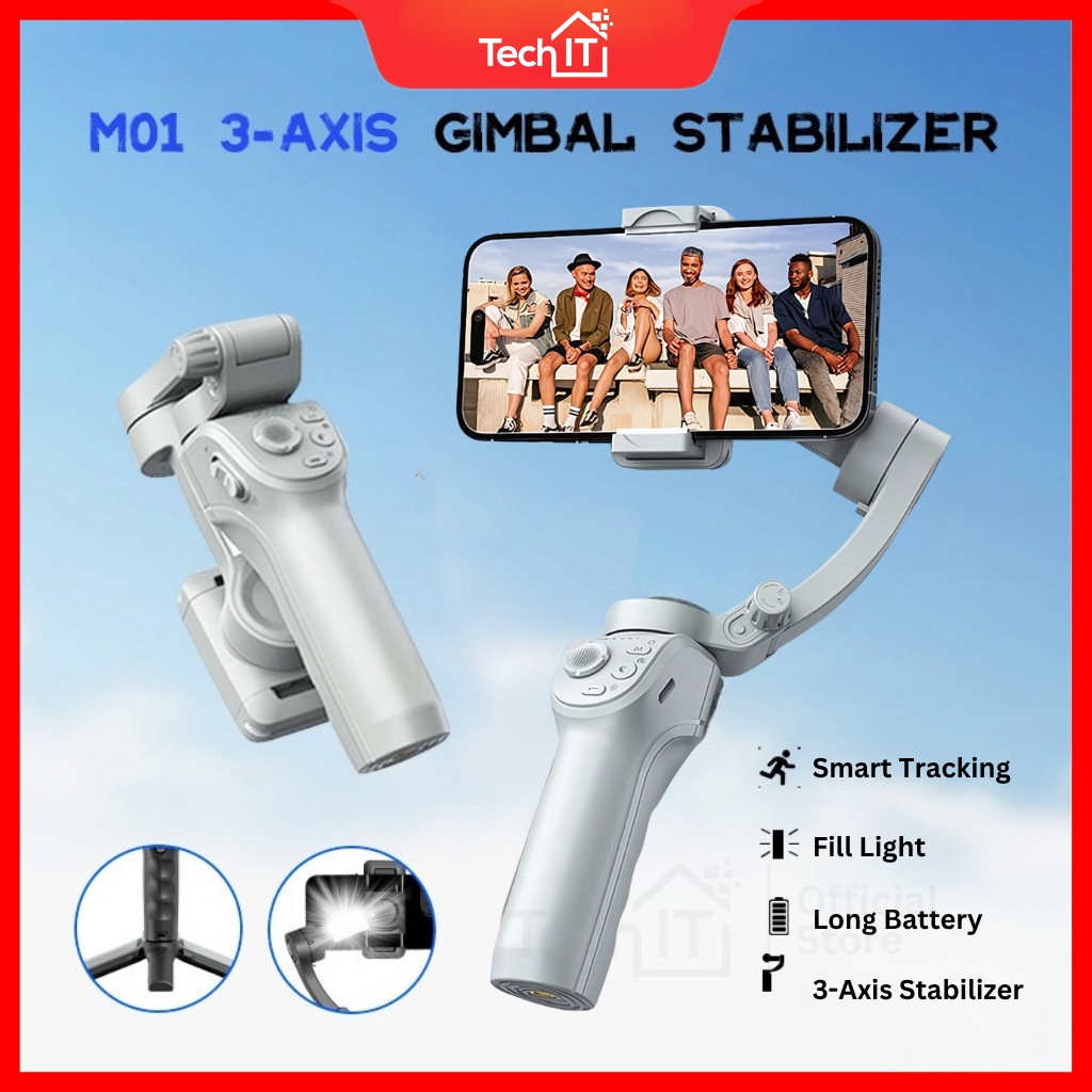 3 แกนGimbal Stabilizerสําหรับโทรศัพท์Stabilizerโทรศัพท์Gimbal Stabilizer Stablelizerโทรศัพท์Selfie S
