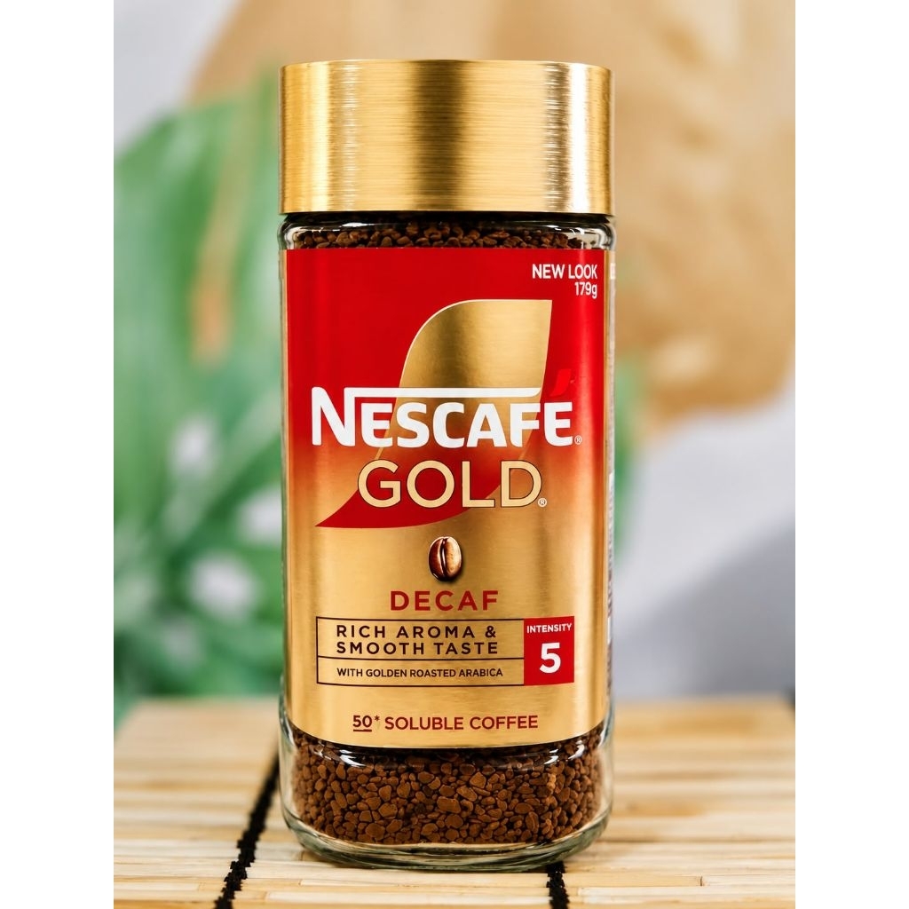 เนสกาแฟ โกลด์ ดีแคฟ Nescafe Gold Decaf 100กรัม (กาแฟสกัดกาเฟอีน97%)