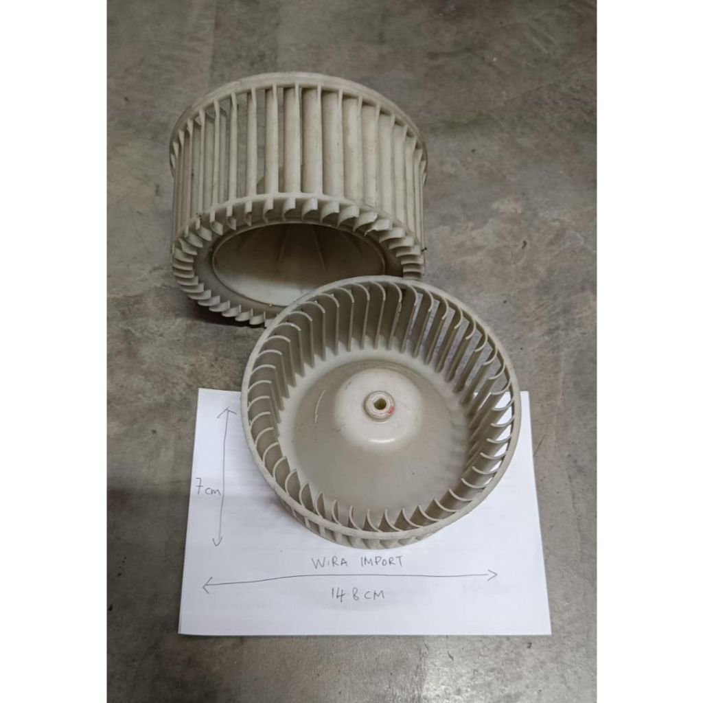 [BLOWER WHEEL][ WIRA (1993-2009)][ODM NEW][MODEL IMPROT (H)7CM X (W)14.8CM][AC]