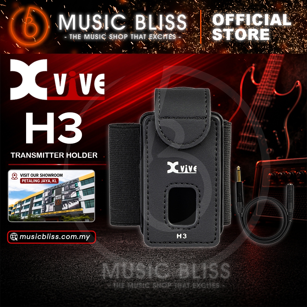 Xvive H3 เครื่องส่งสัญญาณสายรัดสําหรับ Xvive A58 Guitar Wireless System (H-3)