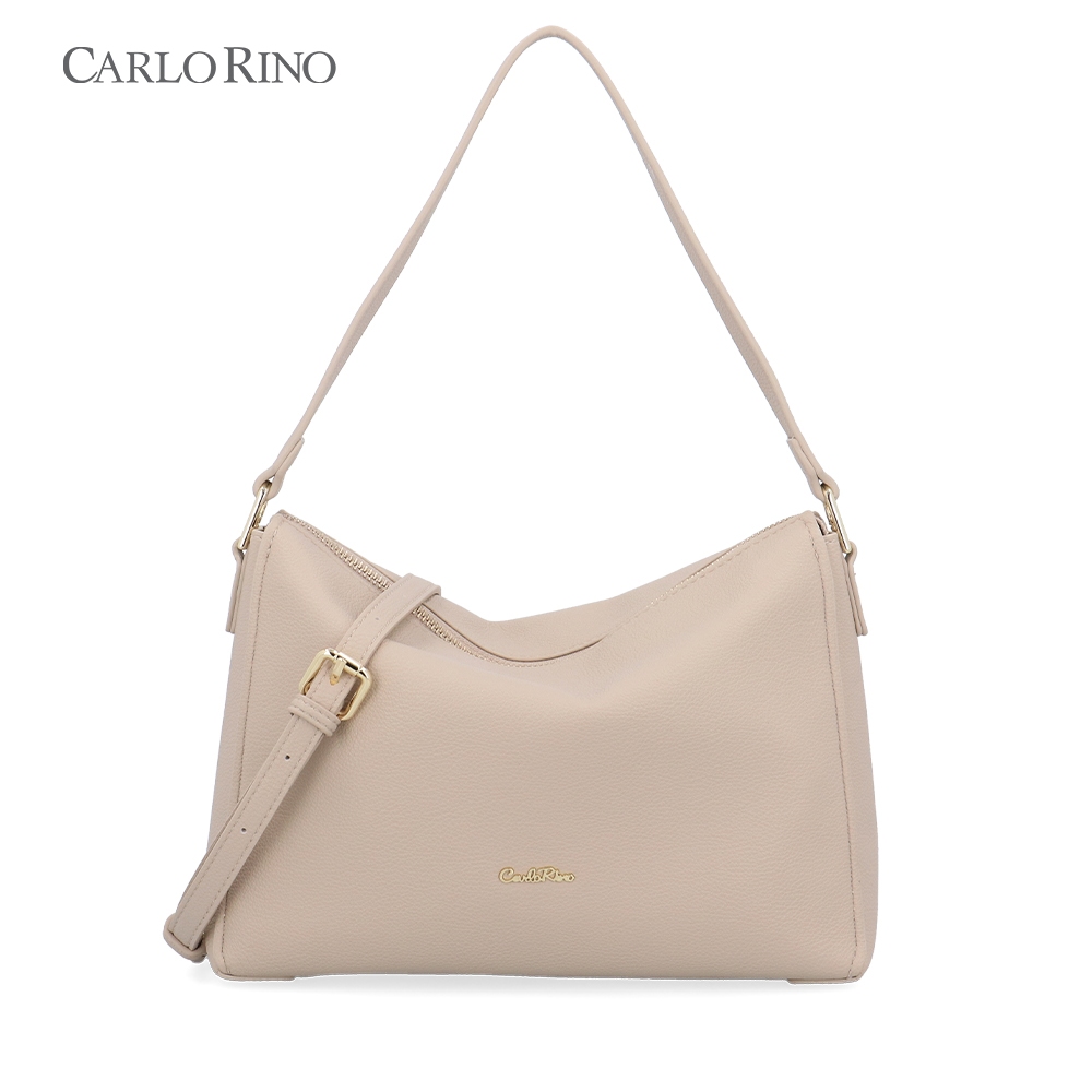 กระเป๋าสะพาย Carlo Rino CR Sora 2-Way - สีนู้ด
