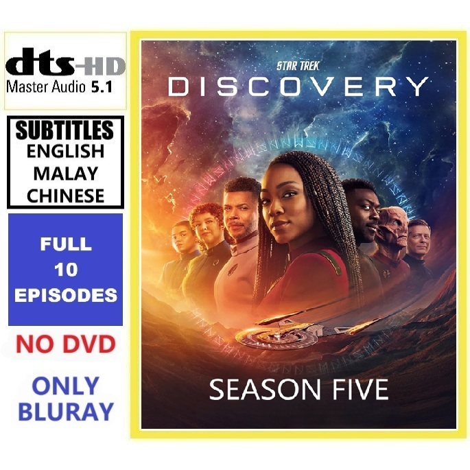 S2D49 Star Trek Discovery ซีซั่น 5 (2024) [10 EPISODES] (2 แผ่น) Action Adventure Sci-Fi