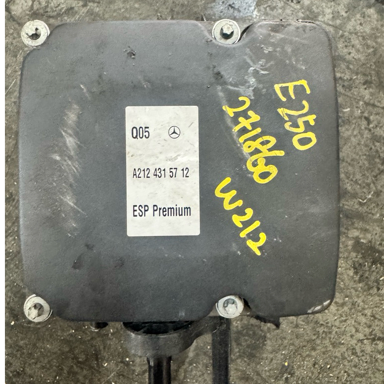 MERCEDES BENZ E CLASS E250 W212 ABS PUMP A212 431 57 12 ใช้แล้วจากญี่ปุ่น