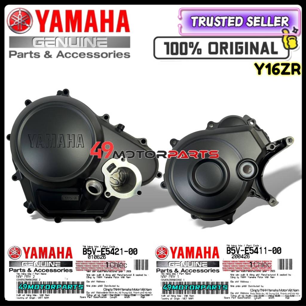 VIETAM Y16 Y16ZR CRANKCASE MAGNET & ENGINE CLUTCH COVER B5V-E54211-00 B5V-E541-00