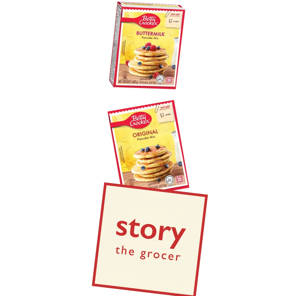 Betty Crocker Pancake Mix 400g - / นมเนย