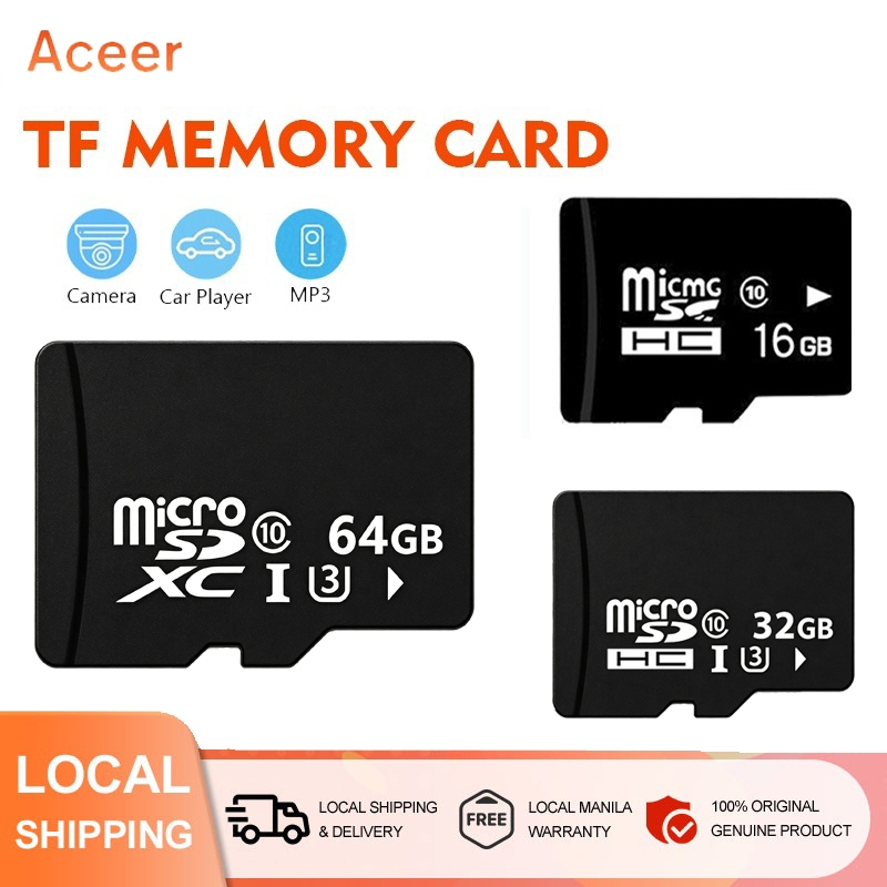 Universal SD Card การ์ดหน่วยความจํา Micro Class 10 การ์ด TF ความเร็วสูงสําหรับกล้องและอุปกรณ์ Dashca