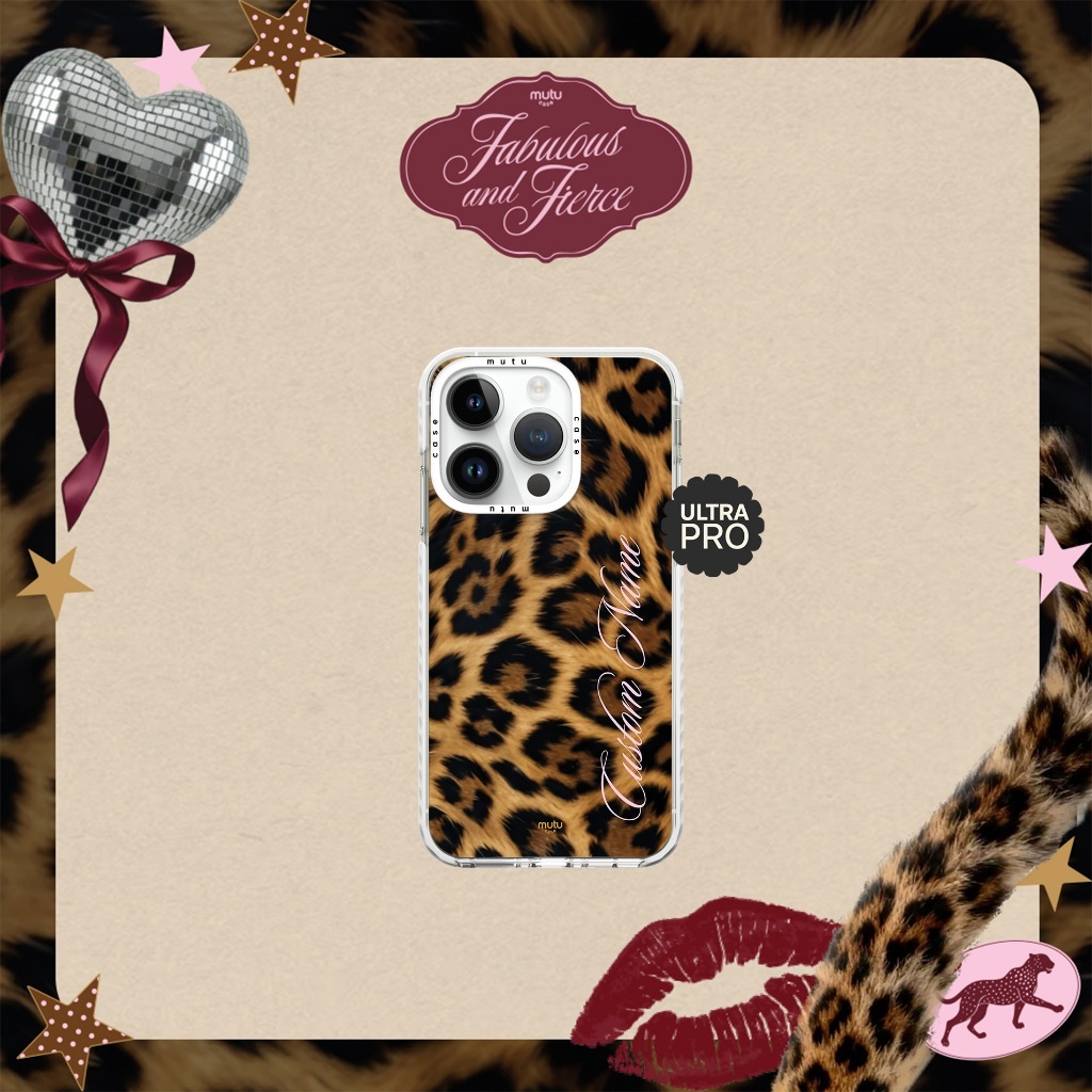 Customisable Fierce - Fabulous and Fierce โดย MutuCase (Ultra Pro) เข้ากันได้กับ iP16PROMAX