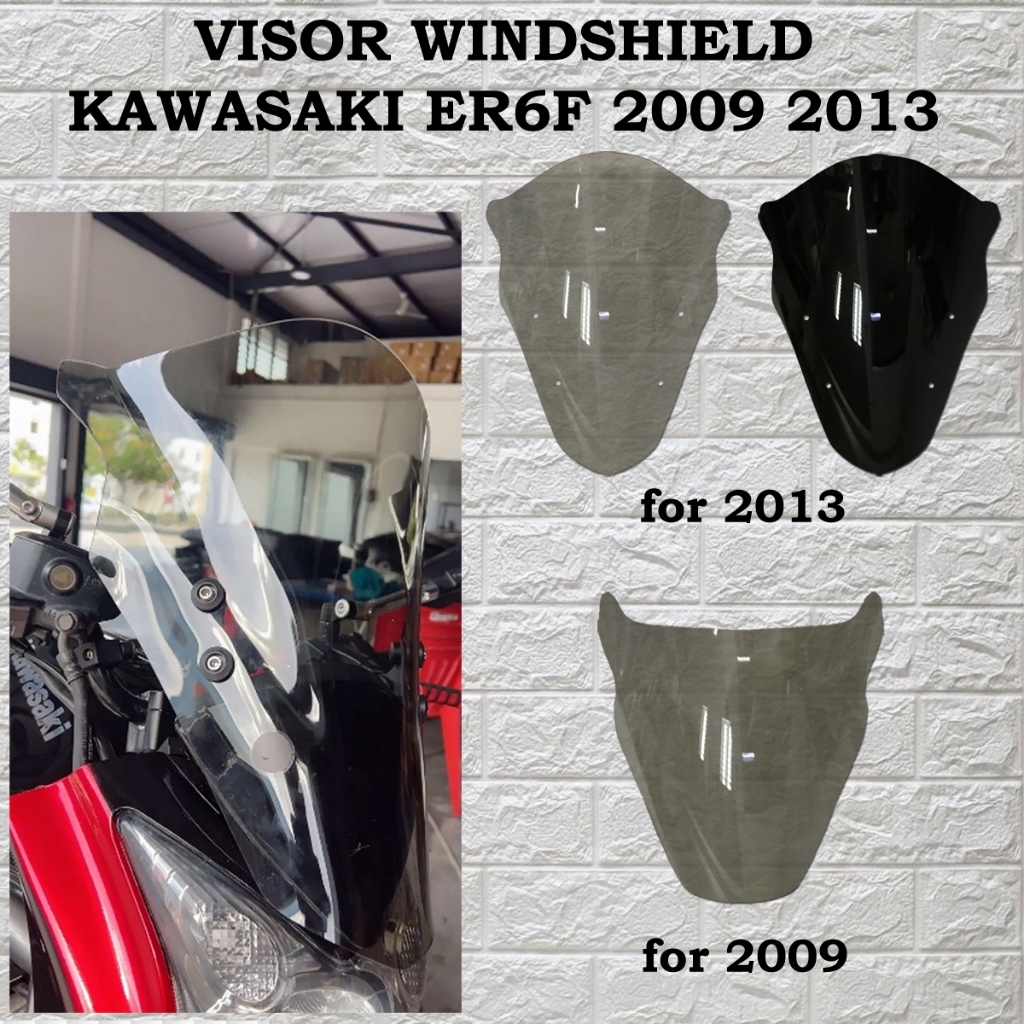 กระบังหน้า Kawasaki ER6F 2009 & ER6F 2013