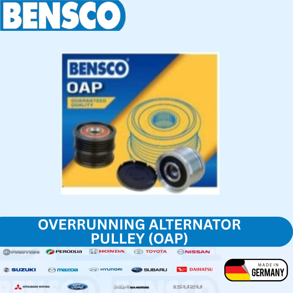 40-0008-129 BENSCO OVERRUNNING ALTERNATOR PULLEY - GOLF,AUDI A1/4/5/6