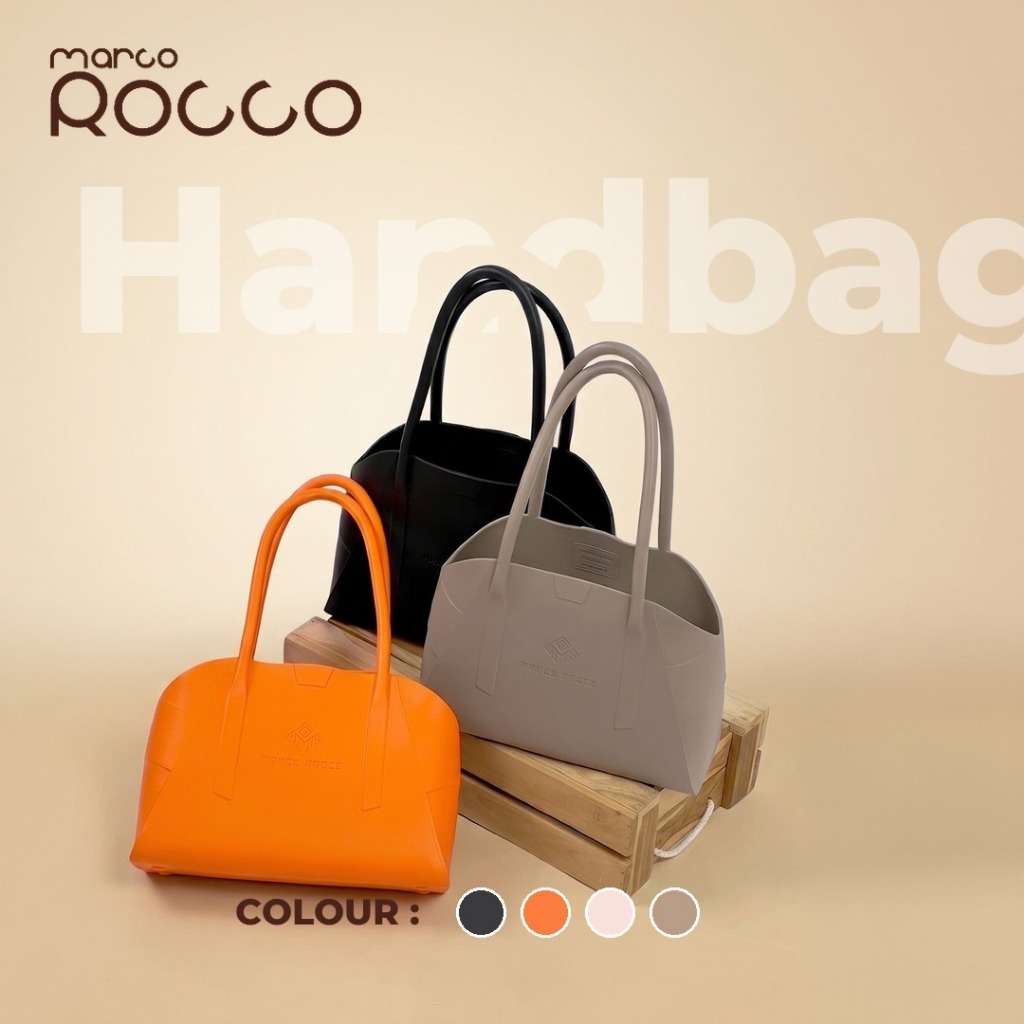 Marco Rocco กระเป๋าถือผู้หญิง ดีไซน์ Beg tangan น่ารัก กันน้ํา Eva ทําความสะอาดง่าย BR3002