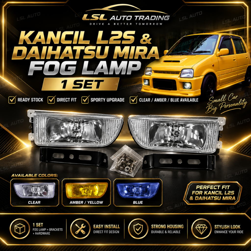 KANCIL L2S และ DAIHATSU MIRA FOG LAMP 1 ชุด