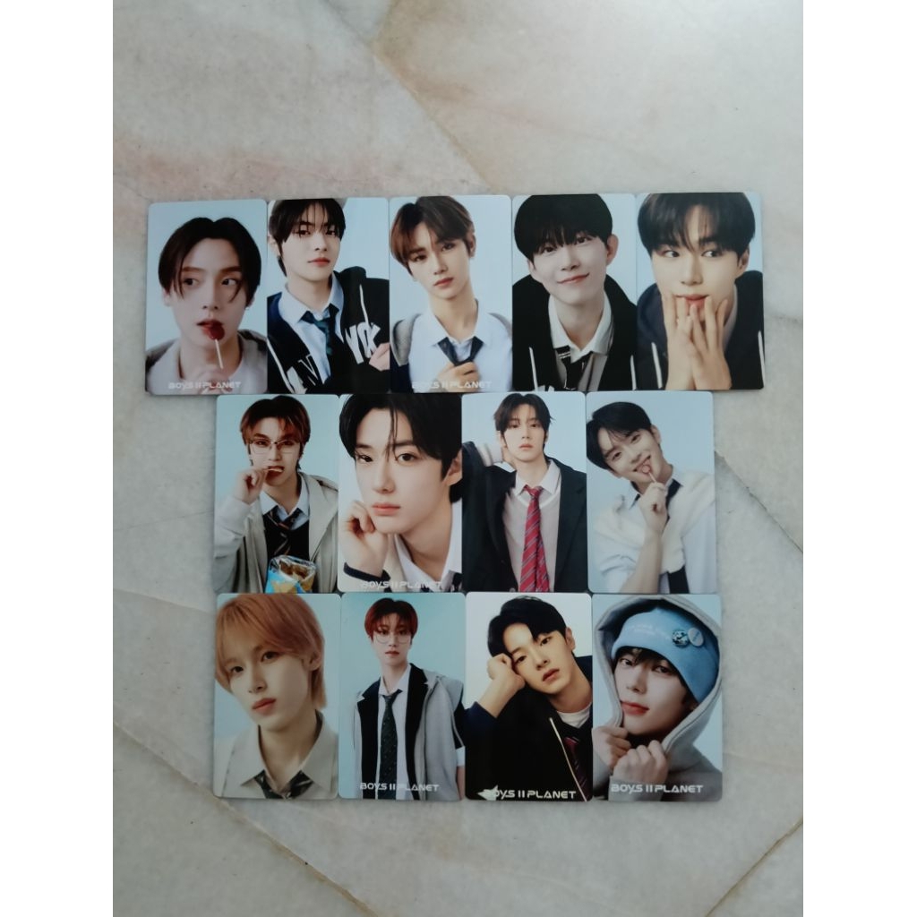 สถานีการ์ดดาวเคราะห์ Boys2planet 2 unofficial photocard boy planet 2 Boysplanet Lee Sang Won Zhou An