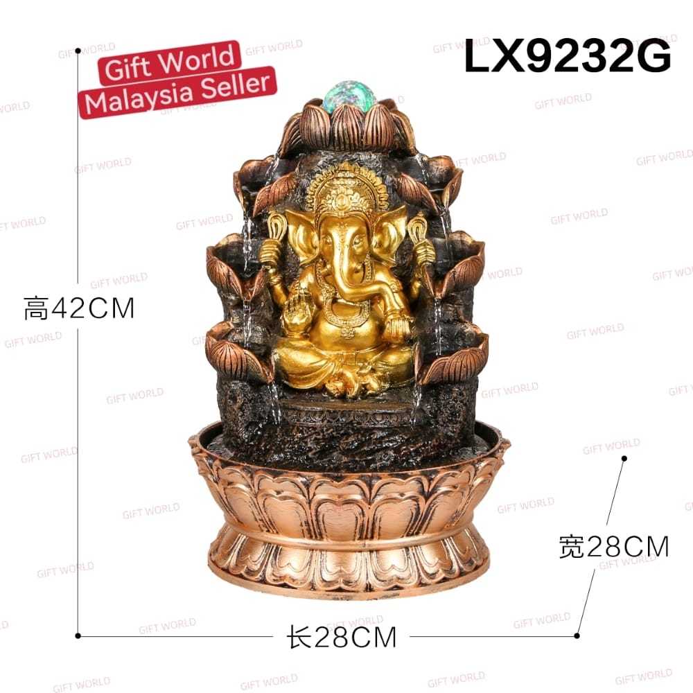 Ganapathy / Vinayagar /SHIVA / Buddha *น้ําพุเรือจาก KL