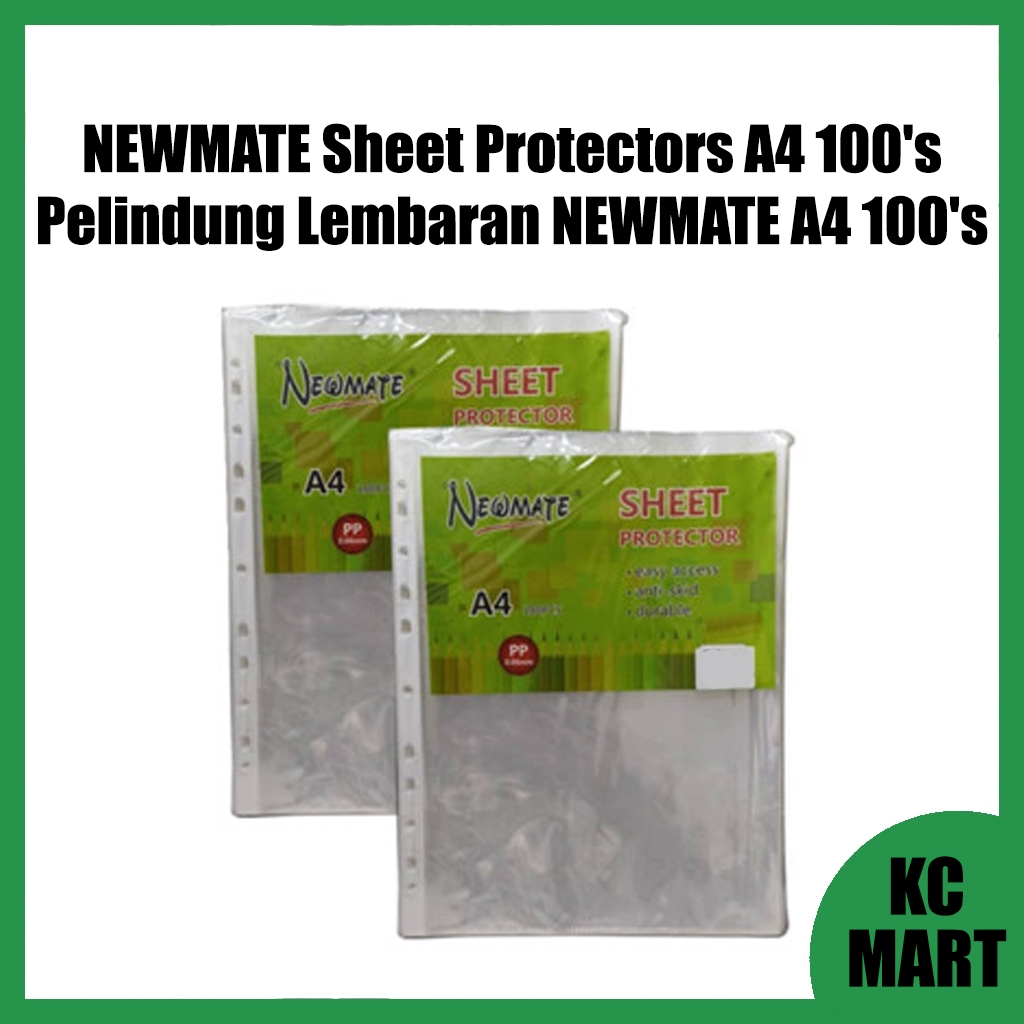NEWMATE แผ่นกันรอย A4 100 / แผ่นกันกระแทกใหม่ A4 100s