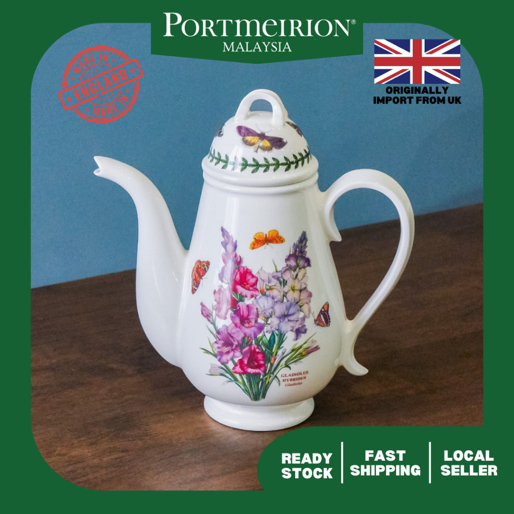 [1ST QUALITY] Portmeirion Botanic Garden Coffee Pot - Gladiolus (ENG)
