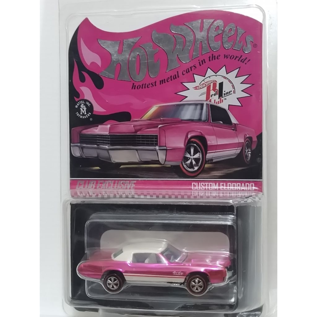 Hot Wheels RLC Club Exclusive Pink Party Car Custom Eldorado