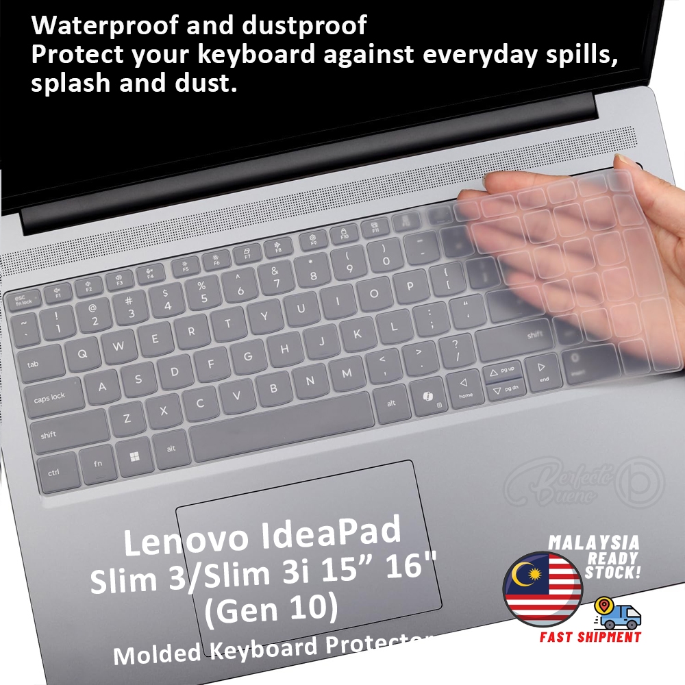 ฝาครอบคีย์บอร์ดสําหรับ 2025 Lenovo IdeaPad Slim 3 Gen 10 IdeaPad Slim 3i 3X 16 15" 16ARP10 16IRH10 1