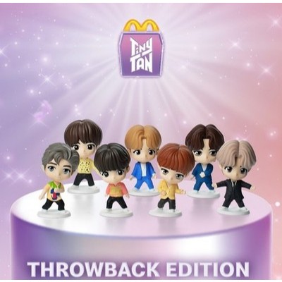 2025 ของเล่น BTS TinyTAN Happy Meal ของ McDonald BTS มินิฟิกเกอร์