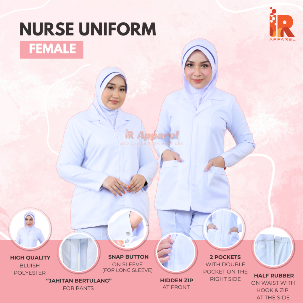 ( หญิง ) NURSE UNIFORM / ผ้าสําหรับ NOURS