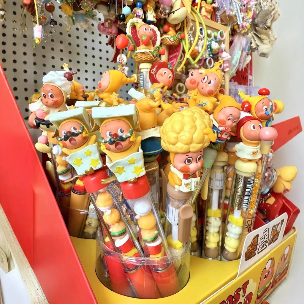 ปากกาน่ารัก ปากกา Manik Popmart Labubu Zsiga Twinkle-Twinkle Dimoo Crybaby Hirono Molly ปากกาน่ารัก 