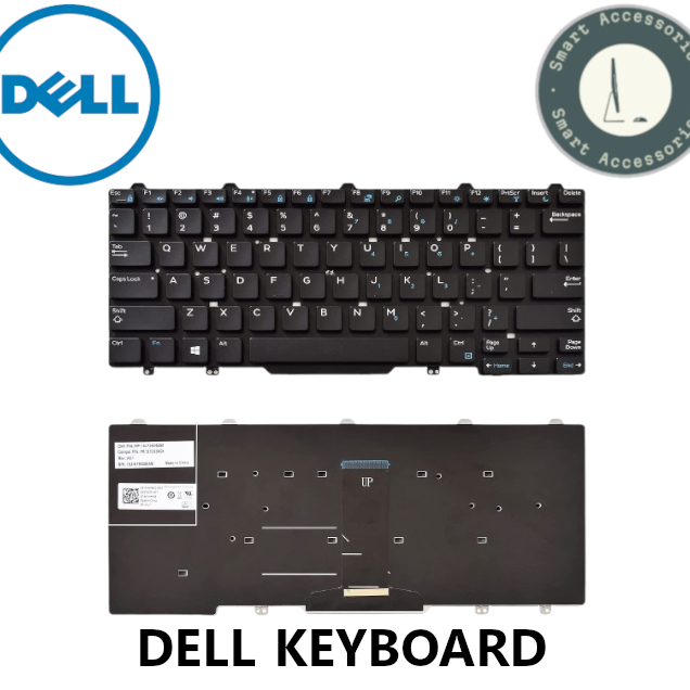 DELL E7450 แป้นพิมพ์แล็ปท็อปสําหรับ LATITUDE 5495 7480 7490 E5450 E5470 E7450 E7470