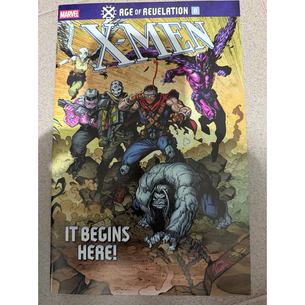 X-Men Age of Revelation 0 ( Ryan Stegman )